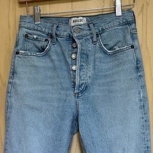 AGOLDE | High rise straight crop (size: 25)